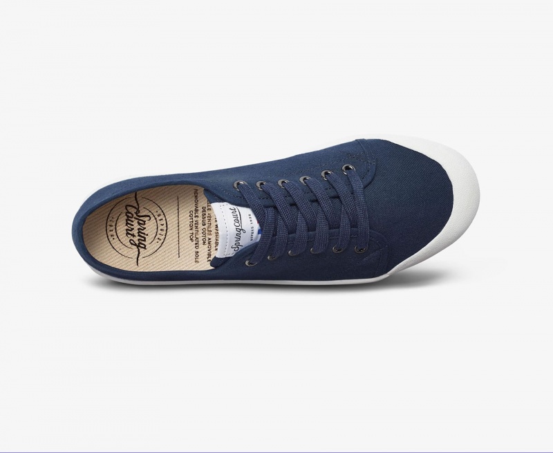 Basket Spring Court G2 Tela Bleu Marine Bleu Homme | PKT-06368423